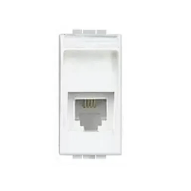 Tomada RJ11 4 Fios Light Bticino Pial