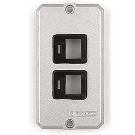 Placa 4x2 2 Tomada RJ45 1/2 e 3/4 Tramontina