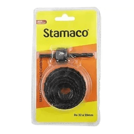 Kit Serra Copo Aço Carbono 6 Peças Stamaco