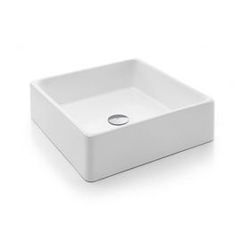 Cuba de Apoio Quadrada 39cm Branca Docol