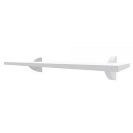 Prateleira MDP 20x60cm com Suporte Tucano Branco Multivisão