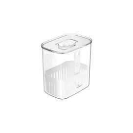 Organizador Temperos Clear Fresh 1,5 Litros Natural Martiplast
