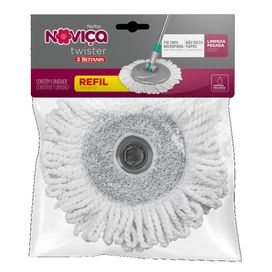 Refil Mop Twister Noviça Verde/Cinza Bettanin