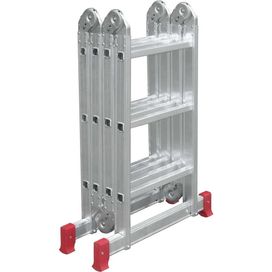 Escada Articulada 3 em 1 3x4 Degraus Botafogo