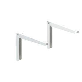 Suporte Dobrável 28cm Até 35KG Branco Multivisão