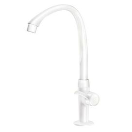 Torneira para Cozinha de Mesa Bica Alta Linea Branco Tigre