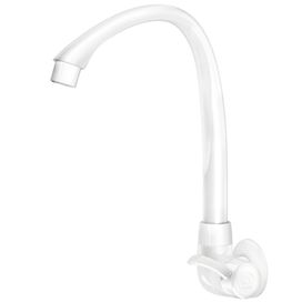 Torneira Cozinha Parede Bica Alta Linea Branco Tigre