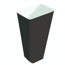 Cone Funil para Corrente Marrom Bella Calha