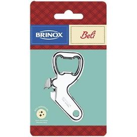 Abridor Lata e Garrafa Beli 9cm Inox Brinox