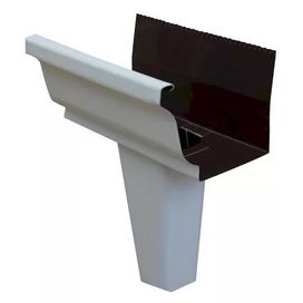 Bocal de Descida com Cone Branco Bella Calha