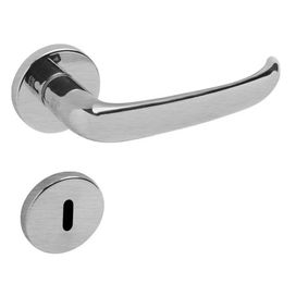 Fechadura 55 Interna 561 Roseta Inox Escovado La Fonte