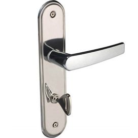 Fechadura ZM Concep Espelho 401B Banheiro Cromodo Pado