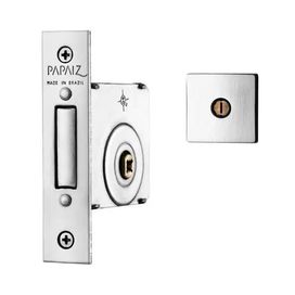Fechadura 140 CR R208 Tetra SM Cromado Papaiz