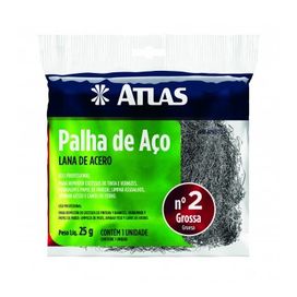 Palha de Aço N2 Pinceis Atlas