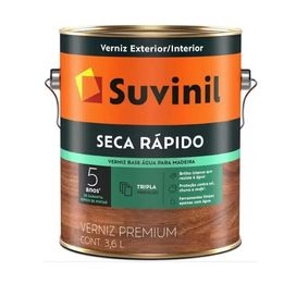 Verniz Seca Rápido Brilhante 3.6L Natural Suvinil