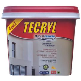 Impermeabilizante Muro e Fachada 4kg Palha Tecryl