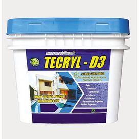 Impermeabilizante D3 4kg Azul Tecryl