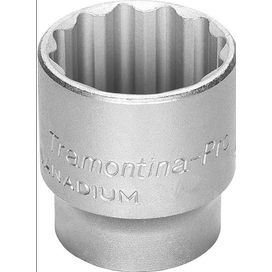 Soquete Estriado Profissional 22mm 1/2" Tramontina