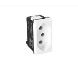 Modulo Tomada 2p+t 20A Pial Pop Branco Pial