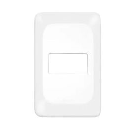 Placa 1 Posto 4x2 Pial Pop Branca Pial