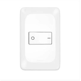 Conjunto Interruptor Bipolar 10A 4x2 Pial Pop Branco Pial