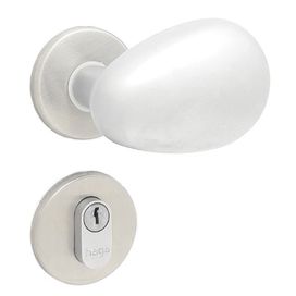 Fechadura 40 Externa Elite 9026B Roseta Cromado Haga