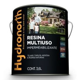 Resina Multiuso Solvente Cerâmica Telha 3,6L Hydronorth