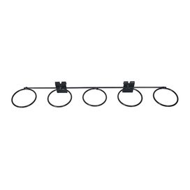 Suporte Suculenta nº 5.5 com 5 para Ferro Preto Massol