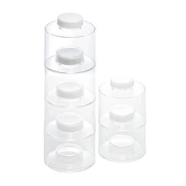Conjunto 6 Porta Temperos Empilháveis  Lyor