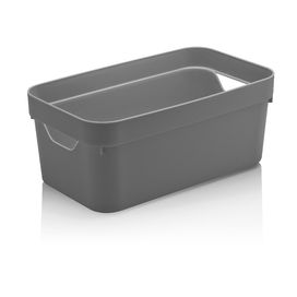 Caixa Organizadora Cube P Chumbo Martiplast