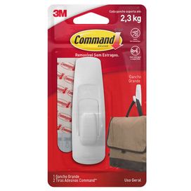 Gancho G com 2 Adesivos Command 3M
