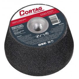 Rebolo Tipo Copo Cônico 100x50mm G-120 Cortag