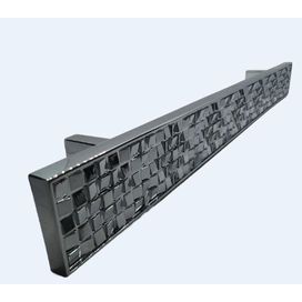 Puxador 843 CC 128mm Cromado Ago Inox