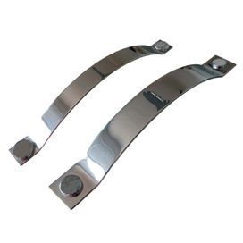 Puxador Flat 288mm Polido Ago Inox