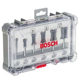Jogo Fresas Reta 6 Peças Encaixe 1.4 Bosch
