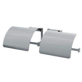 Papeleira Dupla Slim 4210 C95 Cromado com Cobertura Fani