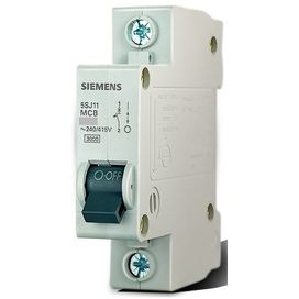 Disjuntor 1 Polo Curva C 25A Cinza Siemens