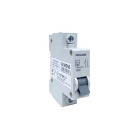 Disjuntor 1P Curva C 32A Cinza Siemens