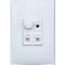 Variador Ventilador Rotativo Branco 127v Pw