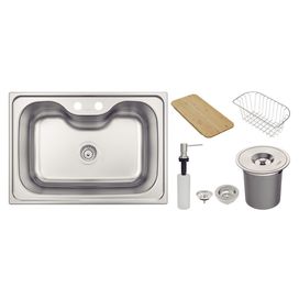 Cuba Morgana Undermount 60fx com Acessórios 93806082 Inox Tramontina