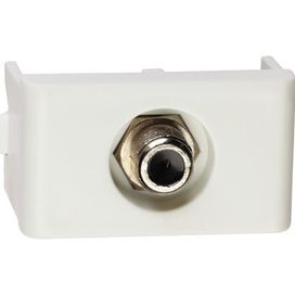 Módulo Tomada Antena TV Cabo Coaxial 250v Branco Schneider