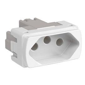Módulo Tomada 2 Polos + Terra 20A 1M Miluz Branco Schneider