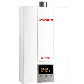 Aquecedor a Gás 20 Litros Bivolt GN LZ 2000 DE-B Lorenzetti