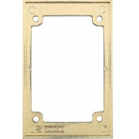 Anel 4x2 Regulagem Caixa Piso Dourado Tramontina
