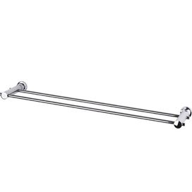 Porta Toalha Barra Duplo Casual Cromado Fabrimar