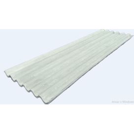 Telha Ondulada 2.44 X 1.10 X5MM Cinza Casalit
