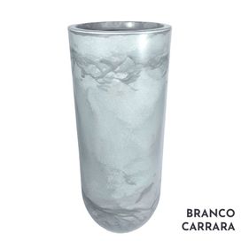 Vaso Sintra Polietileno n°1 Branco Carrara Vouga Decor