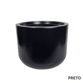 Vaso Veneza Polietileno n°1 Preto Vouga Decor