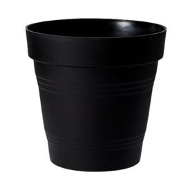 Vaso de Planta Veneza Preto 20X17CM West Garden