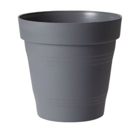 Vaso de Planta Veneza Cinza 15X15CM West Garden
